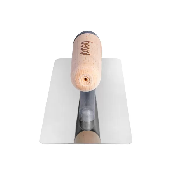 Stainless Steel Trowel 200x80 wooden handle 