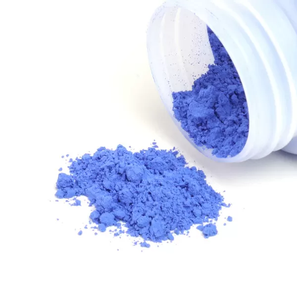 Chalk powder bottle for chalk line reel-blue 180gr 