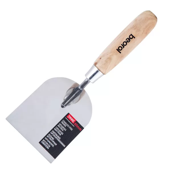 Stainless steel trowel, 80mm 