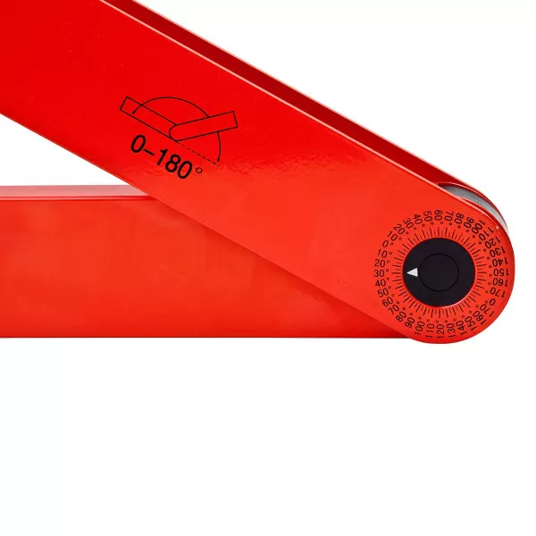 Tape angle measuring spirit level 180ᵒ 