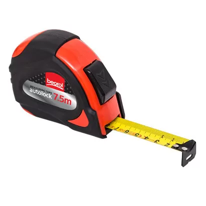 Measuring tape 24 ft / 7.5m autolock 