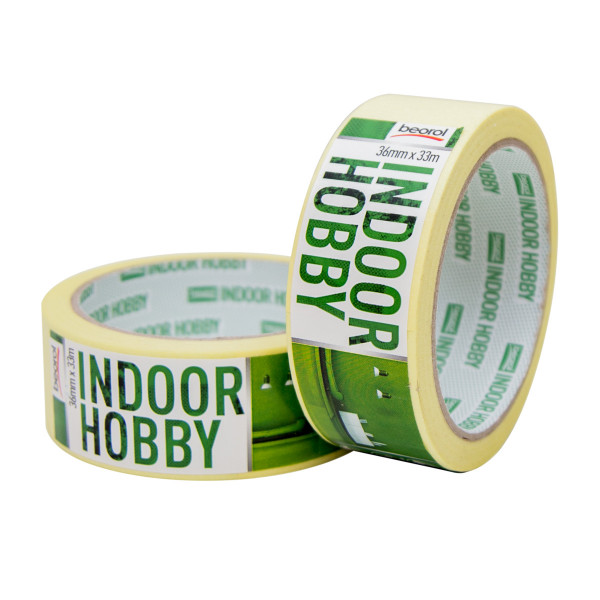 Masking tape Indoor Hobby 36mm x 33m, 60ᵒC MK36 Beorol