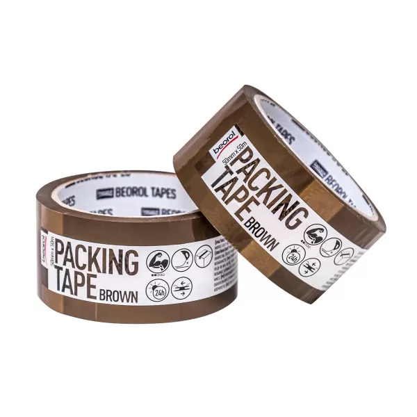 Packing tape, brown 50mm x 50m 