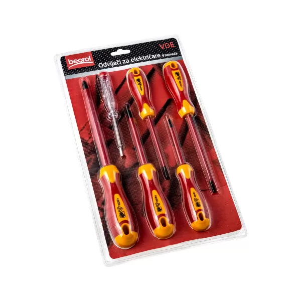 VDE insulated screwdriver set, 6pcs 