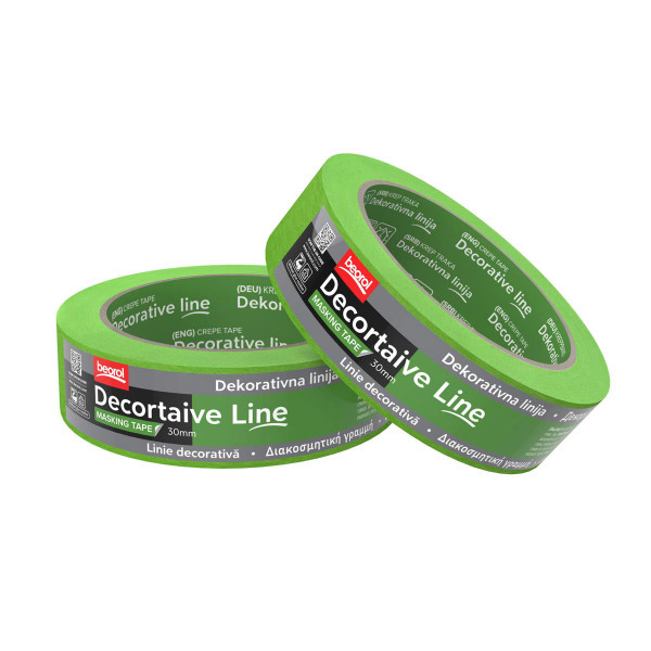 Masking tape Deco line 30mm x 50m PLK3050 | Beorol d.o.o