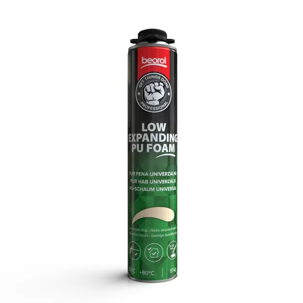 PU foam low expanding 814gr/658ml gungrade 