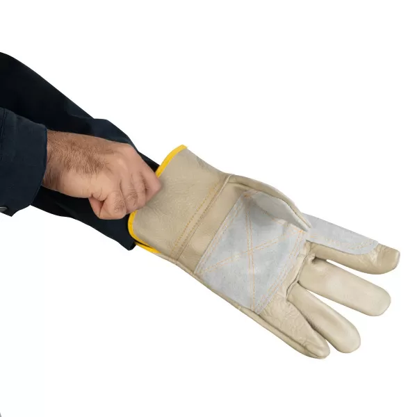 Megerősített bőrkesztyű Hermes 