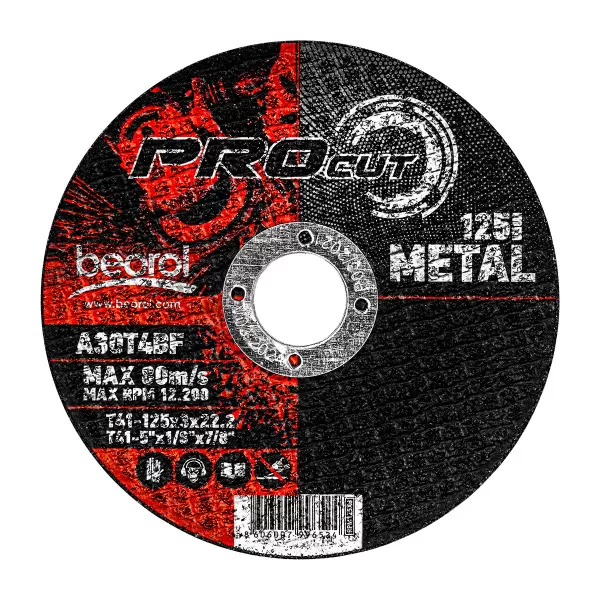 Cutting disc for metal, ø125x3mm 