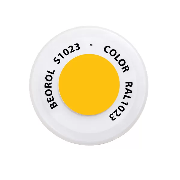 Spray paint Yellow Traffico RAL1023 