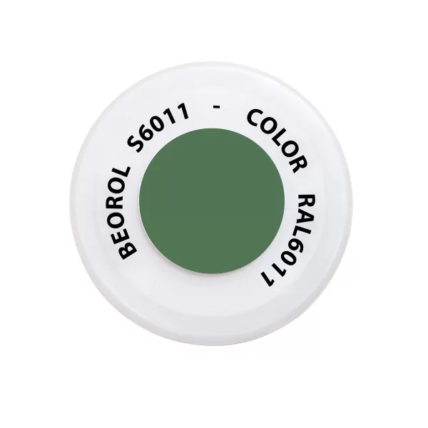 Spray paint green Reseda RAL6011 