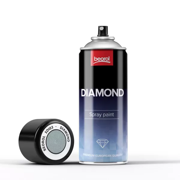 Paint spray diamond effect blue Blu Elettrico 