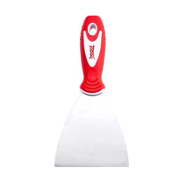 Scraper rubber-plastic handle with hole, steel 3.5 