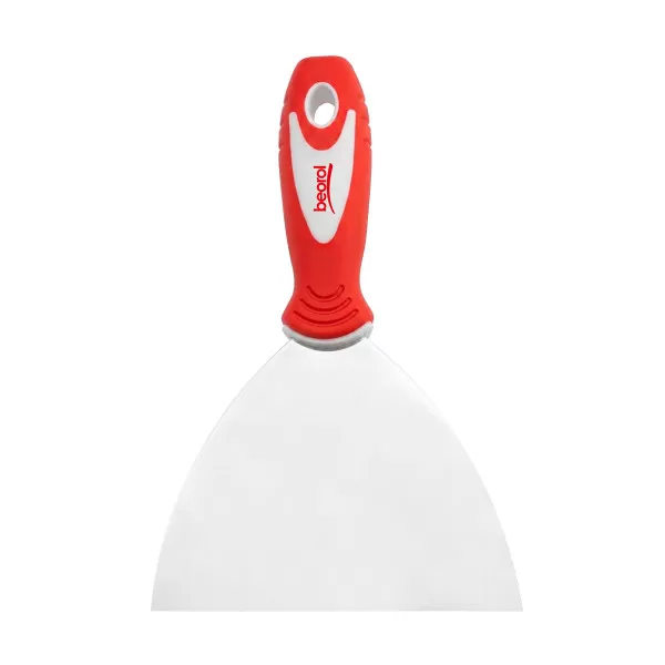 Scraper rubber-plastic handle with hole, steel 5 