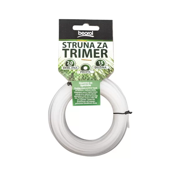 Trimmer line round 2.0mm 15m 