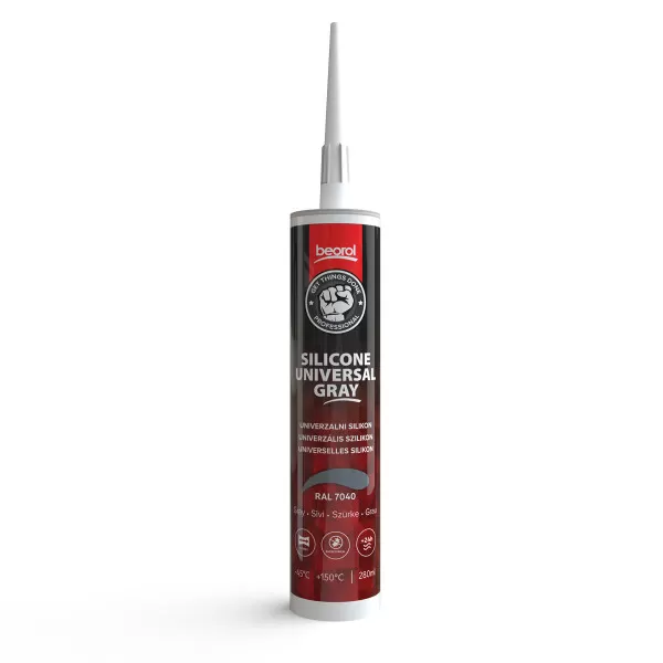 Universal silicone, gray 280 ml 