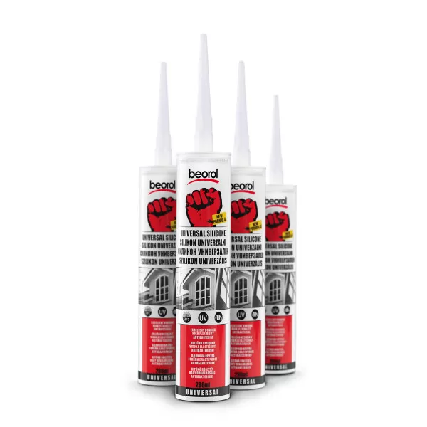 Universal silicone, transparent 280 ml 