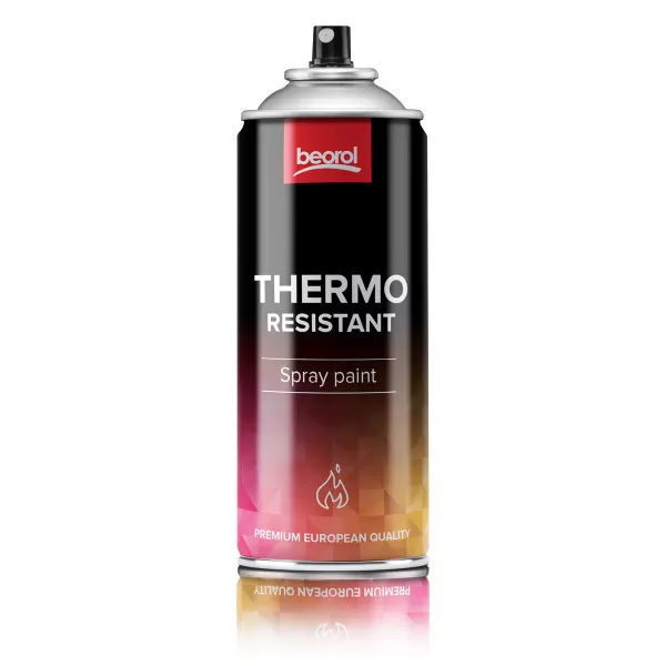 Paint spray for high temperatures silver Alluminio 