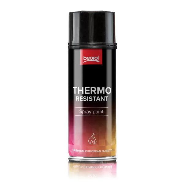 Paint spray for high temperatures red Rosso 