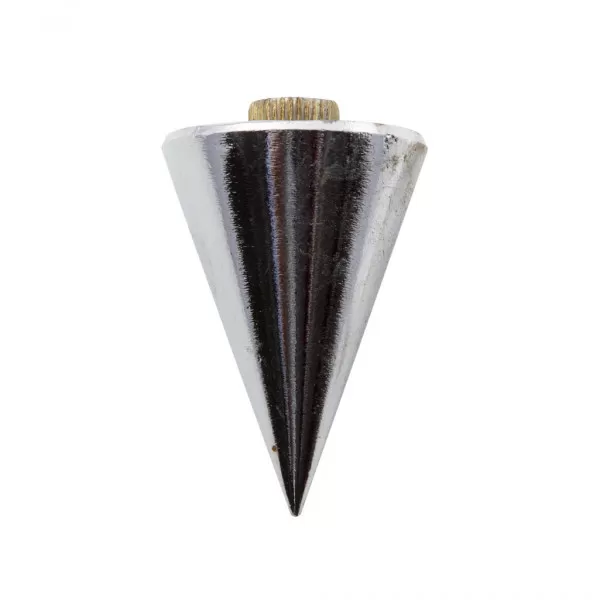 Plumb bob with plate and rope 600gr 