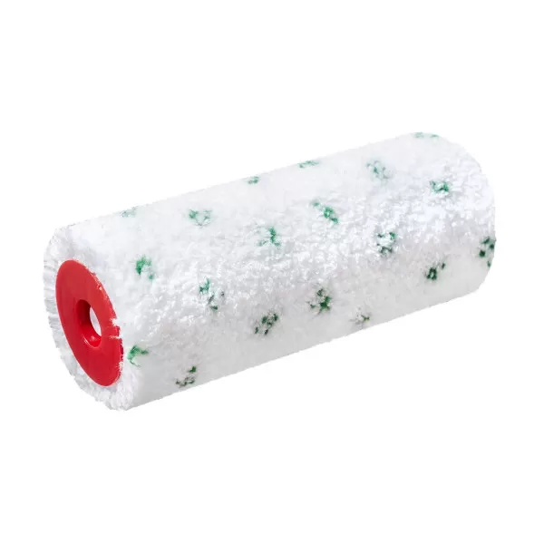 Paint roller microfiber Green dot 18cm Ø8 charge 