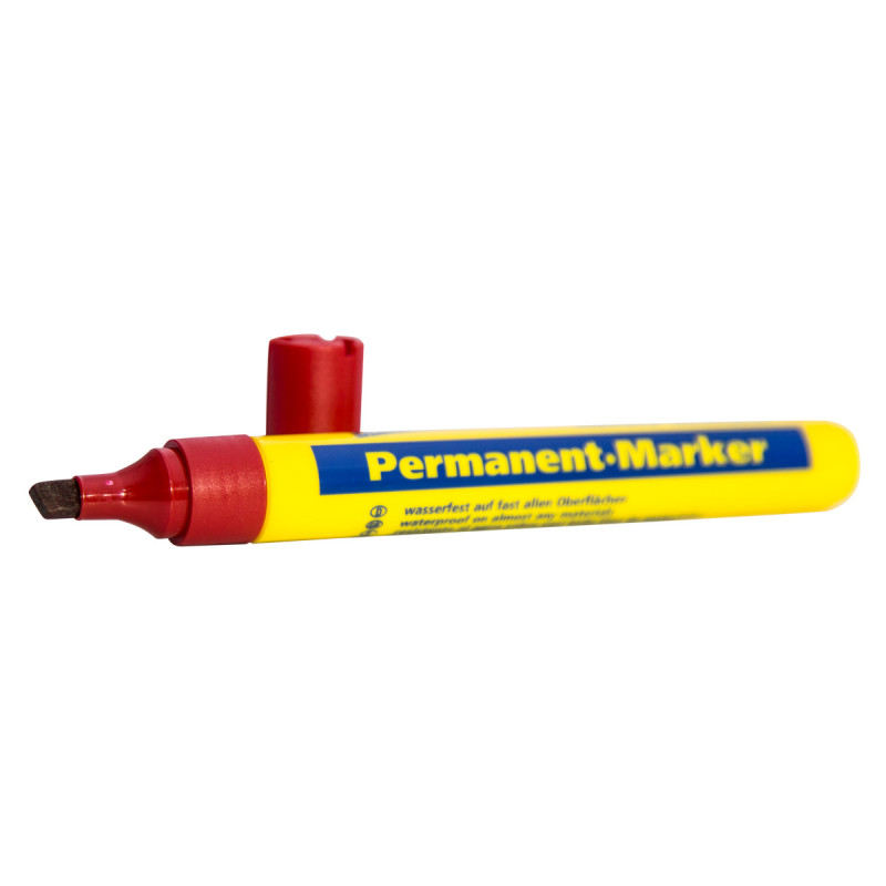 Permanent marker 1-5mm, red 