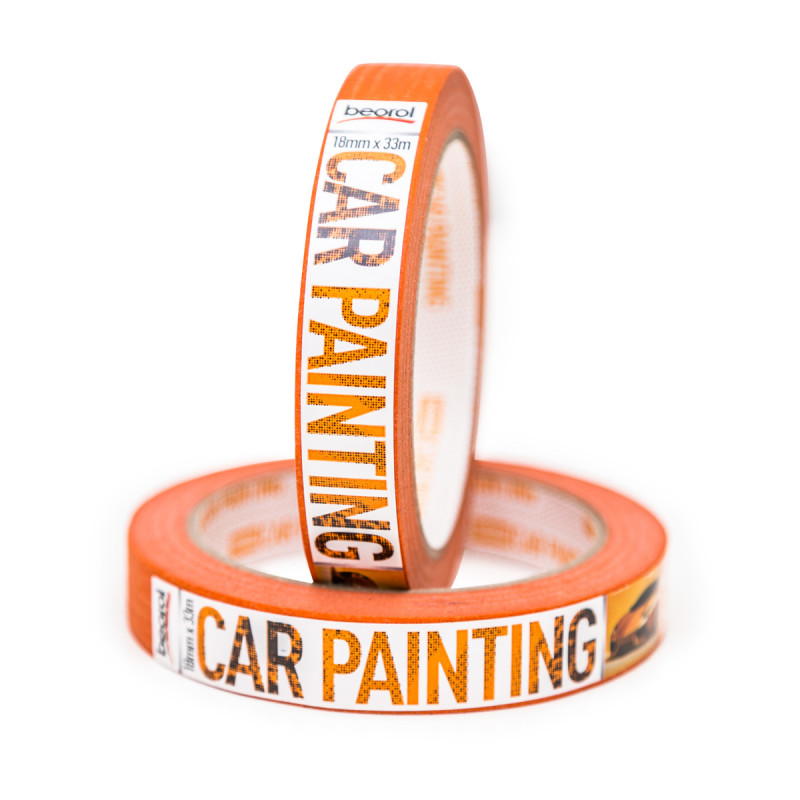 Carpainter masking tape 18mm x 33m, 100ᵒC AK18 Beorol d.o.o