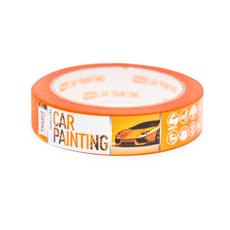 Carpainter masking tape 24mm x 33m, 100ᵒC AK24 Beorol d.o.o