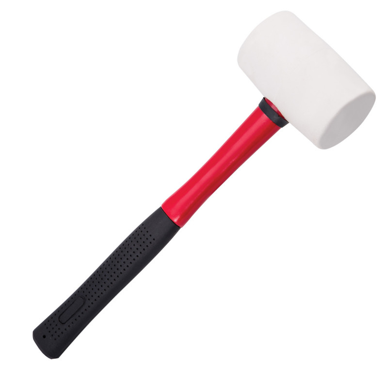 Rubber hammer, fiberglass handle 700gr/24oz CGF700 Beorol d.o.o