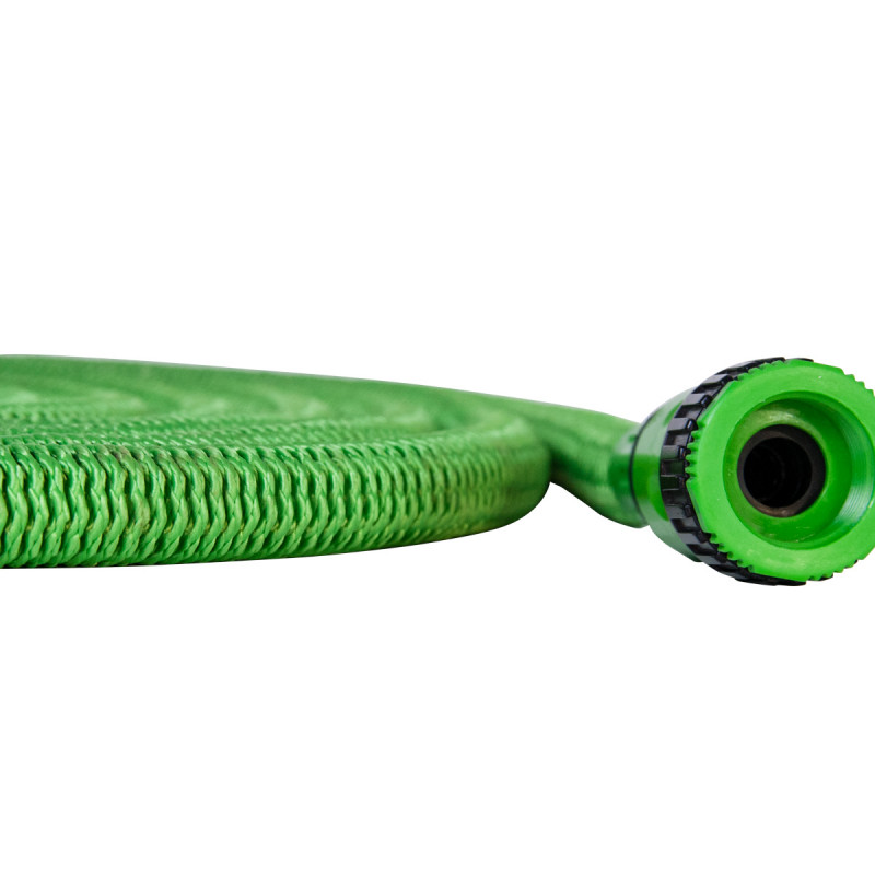 Expandable hose 15m, green 