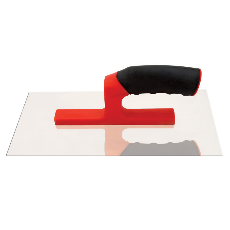 Plastering trowel, rubberplastic handle 280x130mm GCPG Beorol