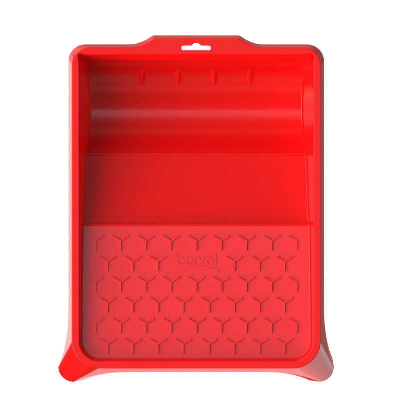 Plastic Paint Tray 36x26cm Red K36x26 Beorol
