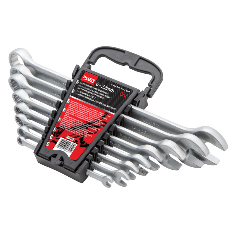Combination wrench set, 8pcs, 622mm KKSET8 Beorol d.o.o