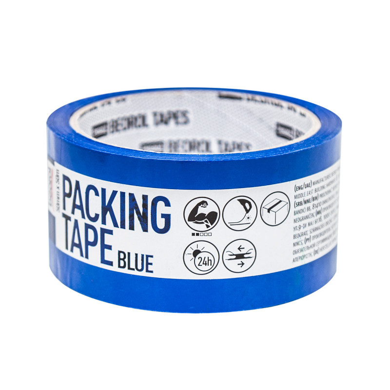 Packing tape, 50mm x 50m, blue KSPL Beorol d.o.o