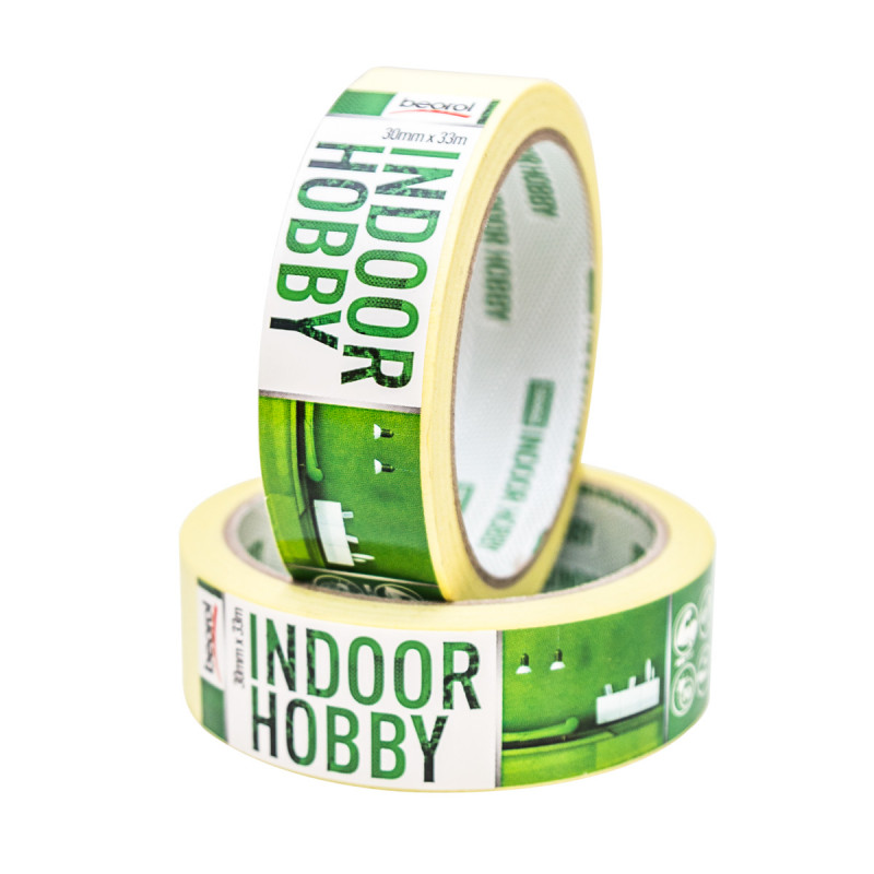 Masking tape Indoor Hobby 30mm x 33m, 60ᵒC MK30 Beorol