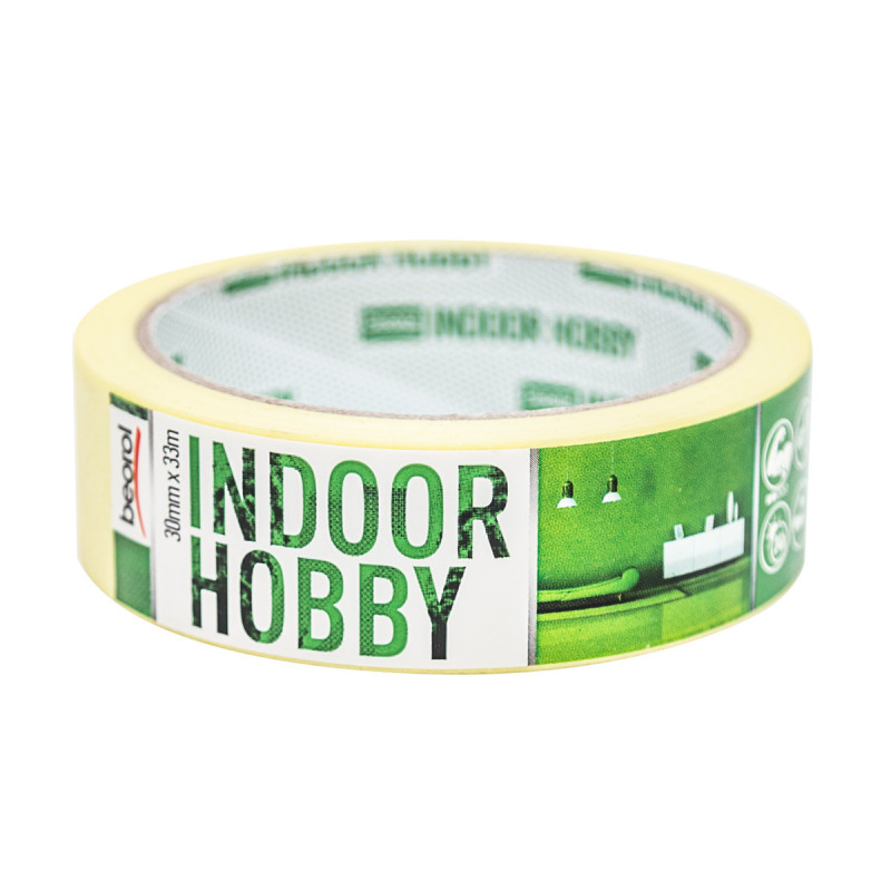 Masking tape Indoor Hobby 30mm x 33m, 60ᵒC MK30 Beorol