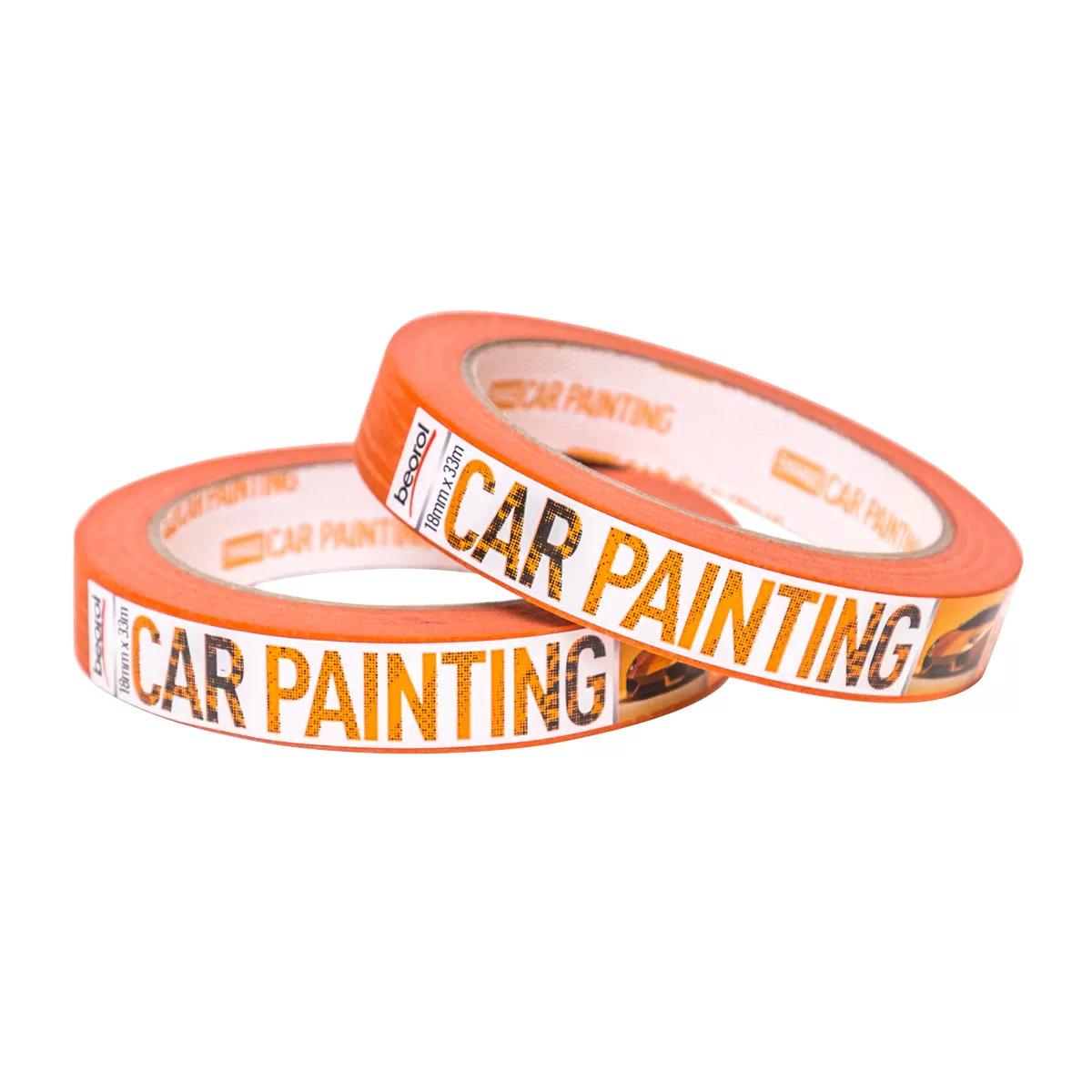 Car-painter masking tape 18mm x 33m, 100ᵒC 