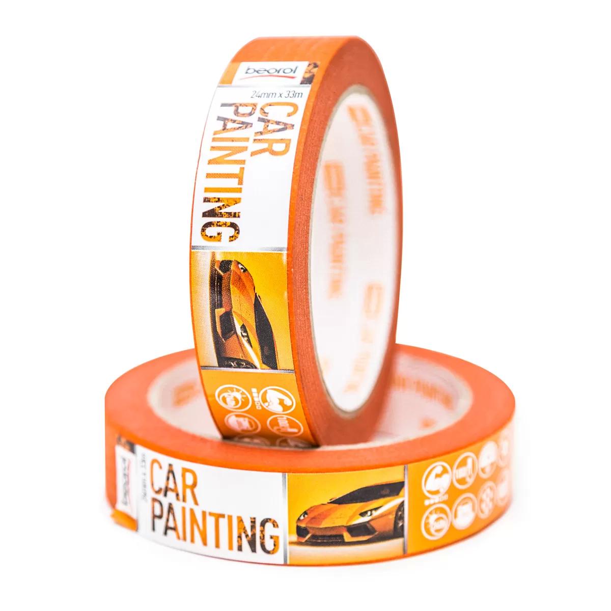 Car-painter masking tape 24mm x 33m, 100ᵒC 