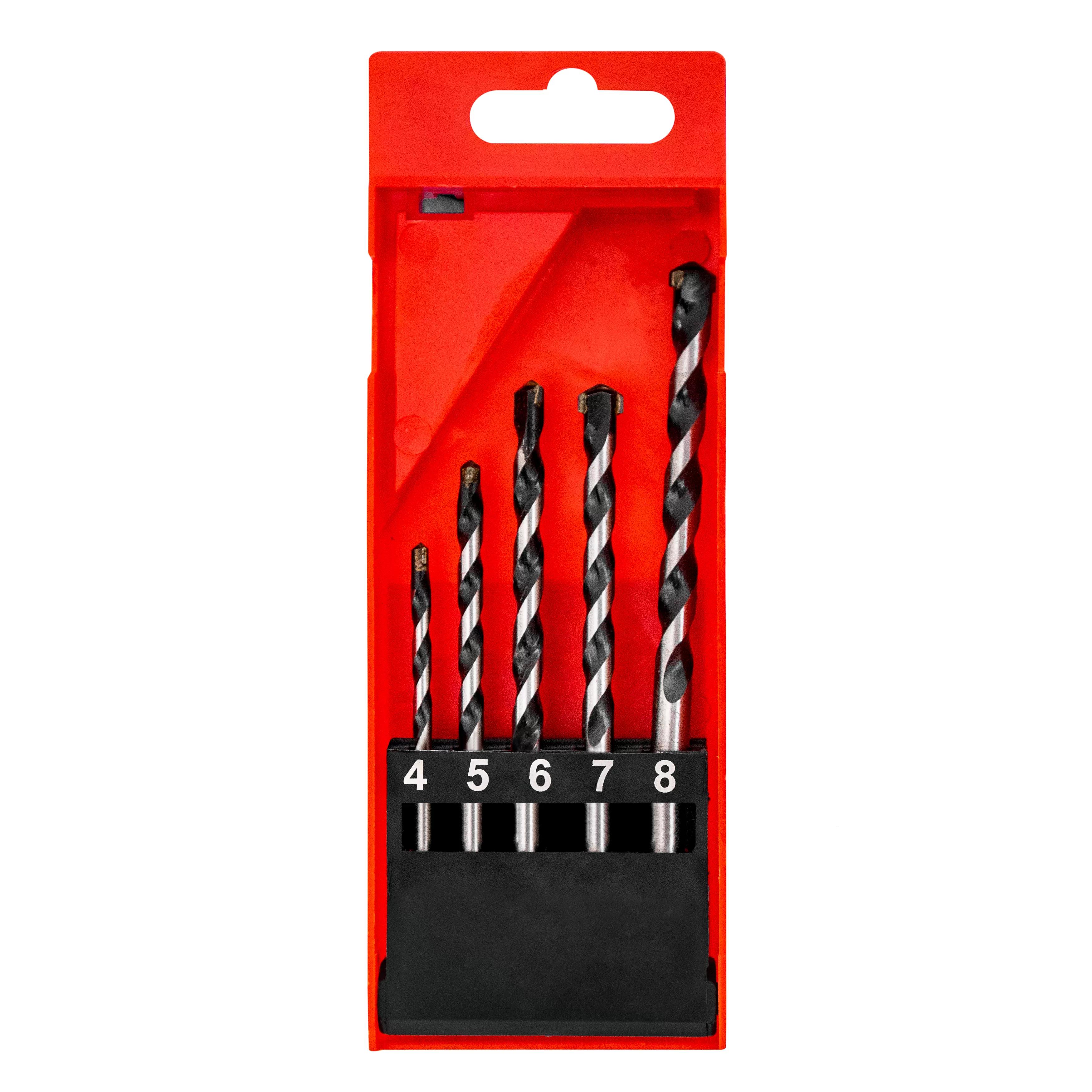 Masonry drills set 5 pcs 