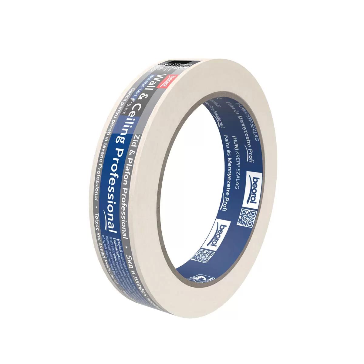 Masking tape Indoor Professional, 18mm x 50m, 70ᵒC 