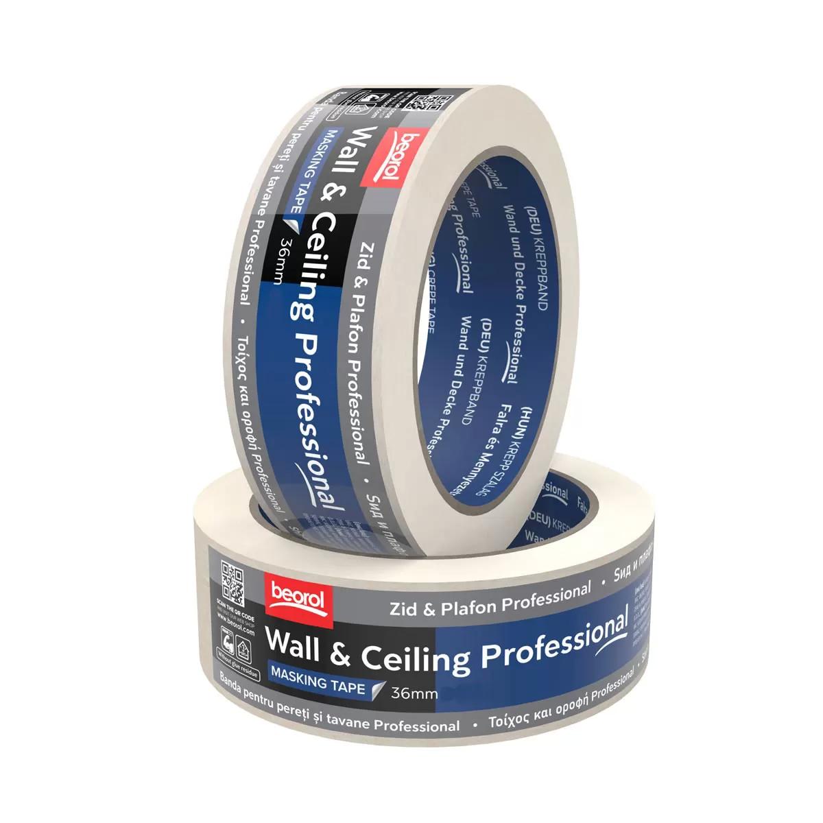 Masking tape Indoor Professional, 36mm x 50m, 70ᵒC 