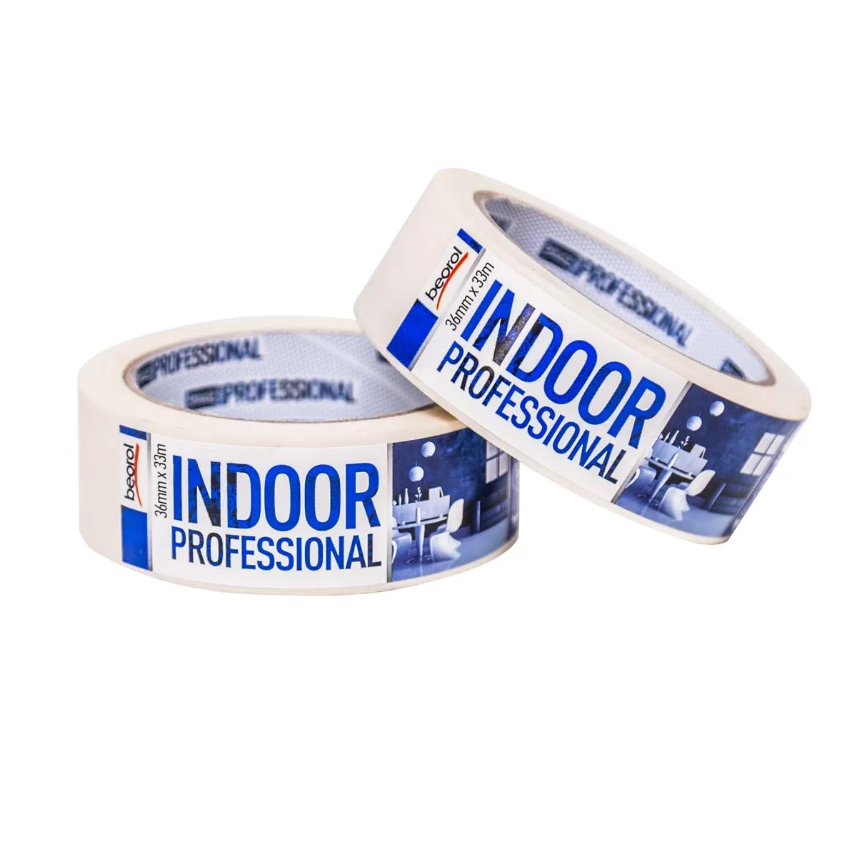 Masking tape Indoor Professional, 36mm x 33m, 70ᵒC 