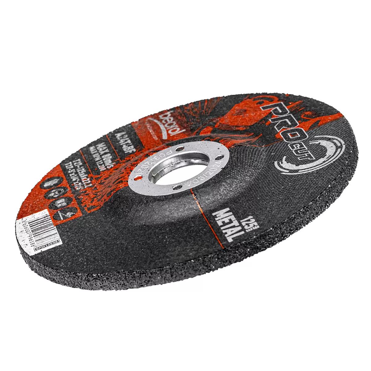 Grinding wheel for metal, ø125x6mm 