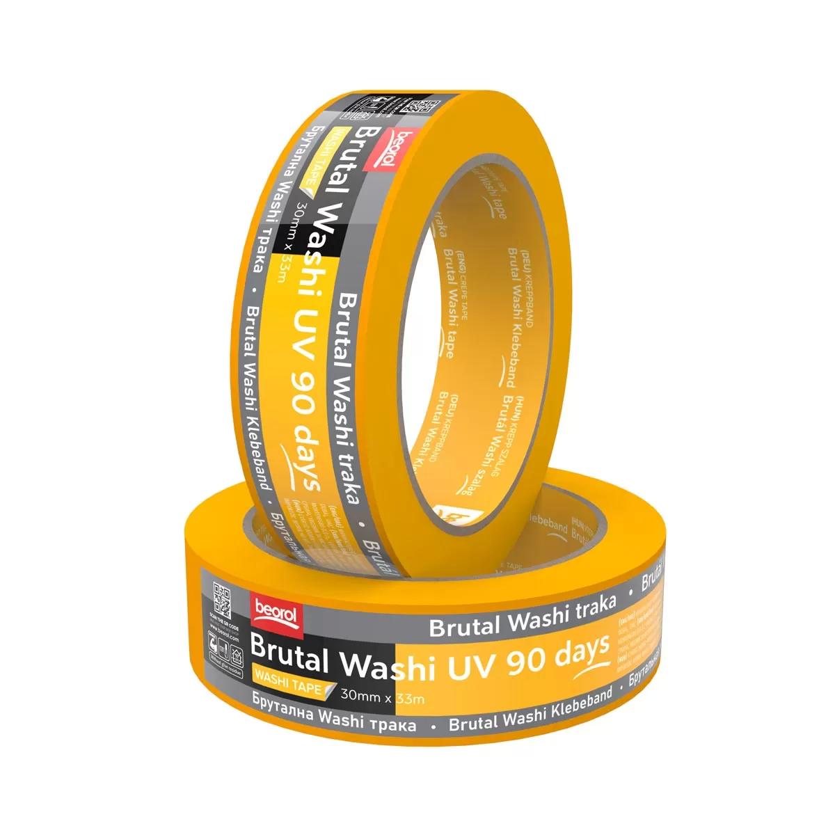 Brutal tape 90 days UV ( Washi Paper) 30mm x 33m 
