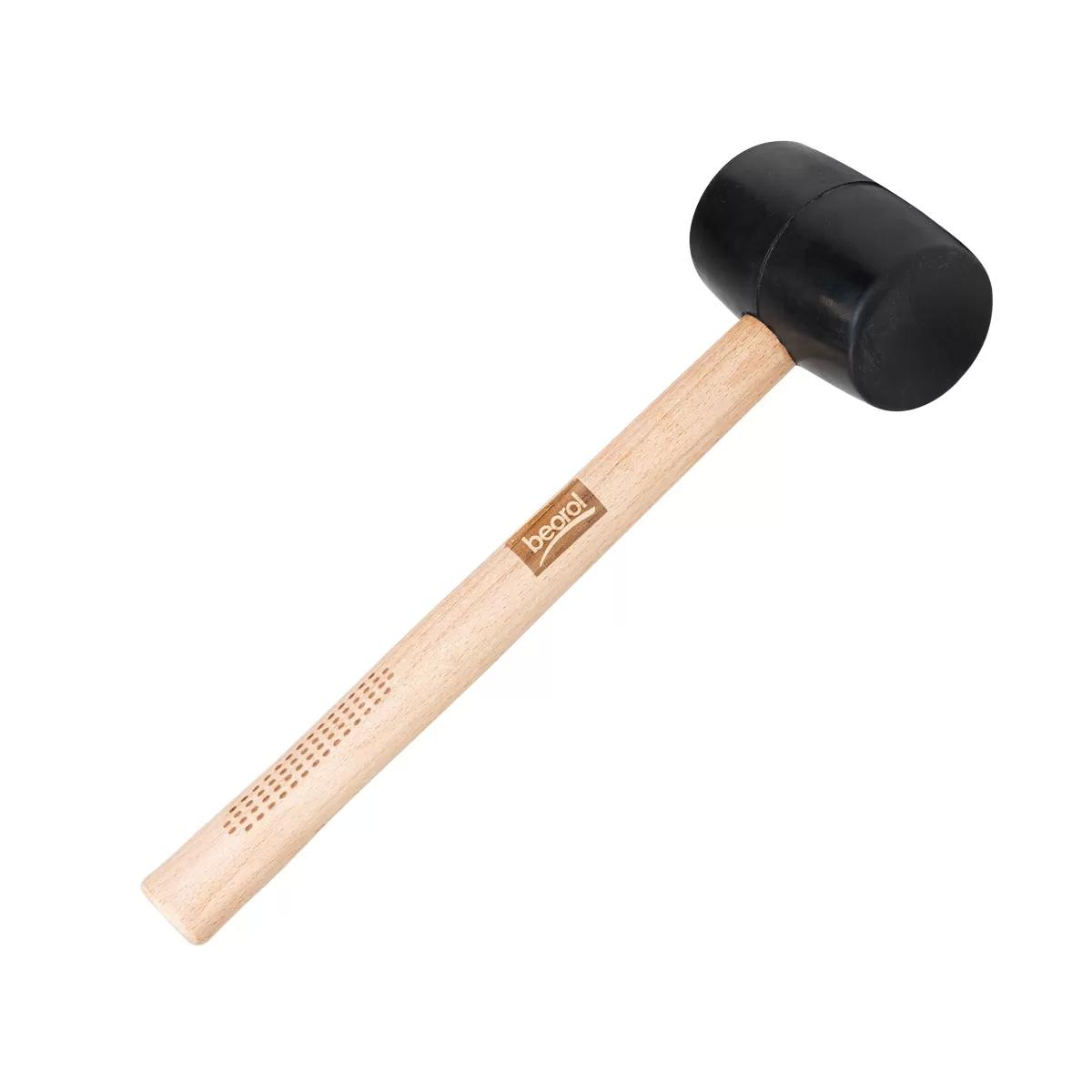 Gumikalapács, fa nyéllel, 450g 