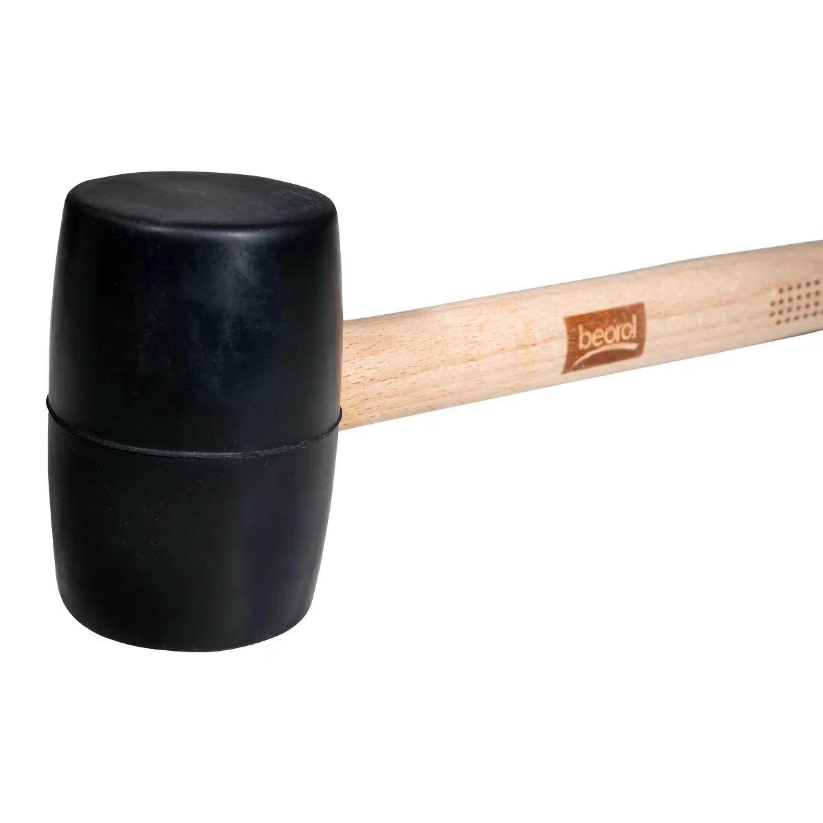 Gumikalapács, fa nyéllel, 450g 