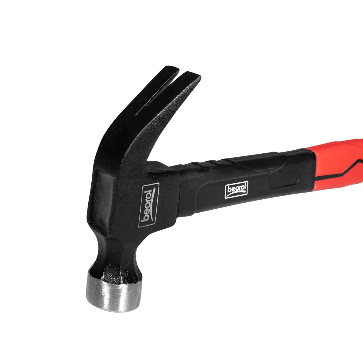 Asztalos kalapács, üvegszálas nyéllel, 225g 