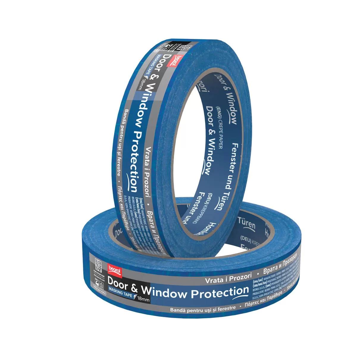 Masking tape Door & Window protection 18mm x 50m 
