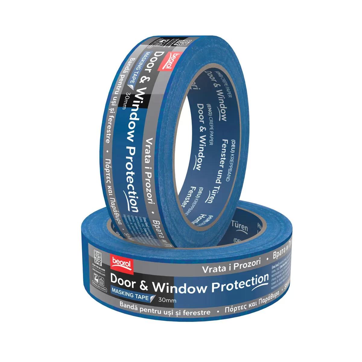 Masking tape Door & Window protection 30mm x 50m 