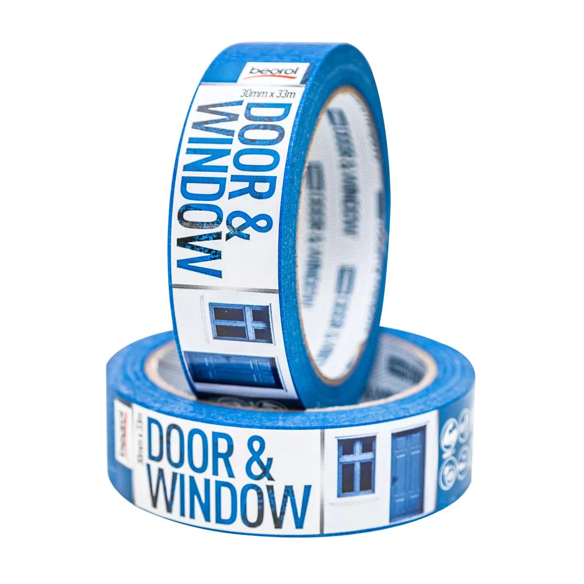 Masking tape Door & Window protection 30mm x 33m, 80ᵒC 