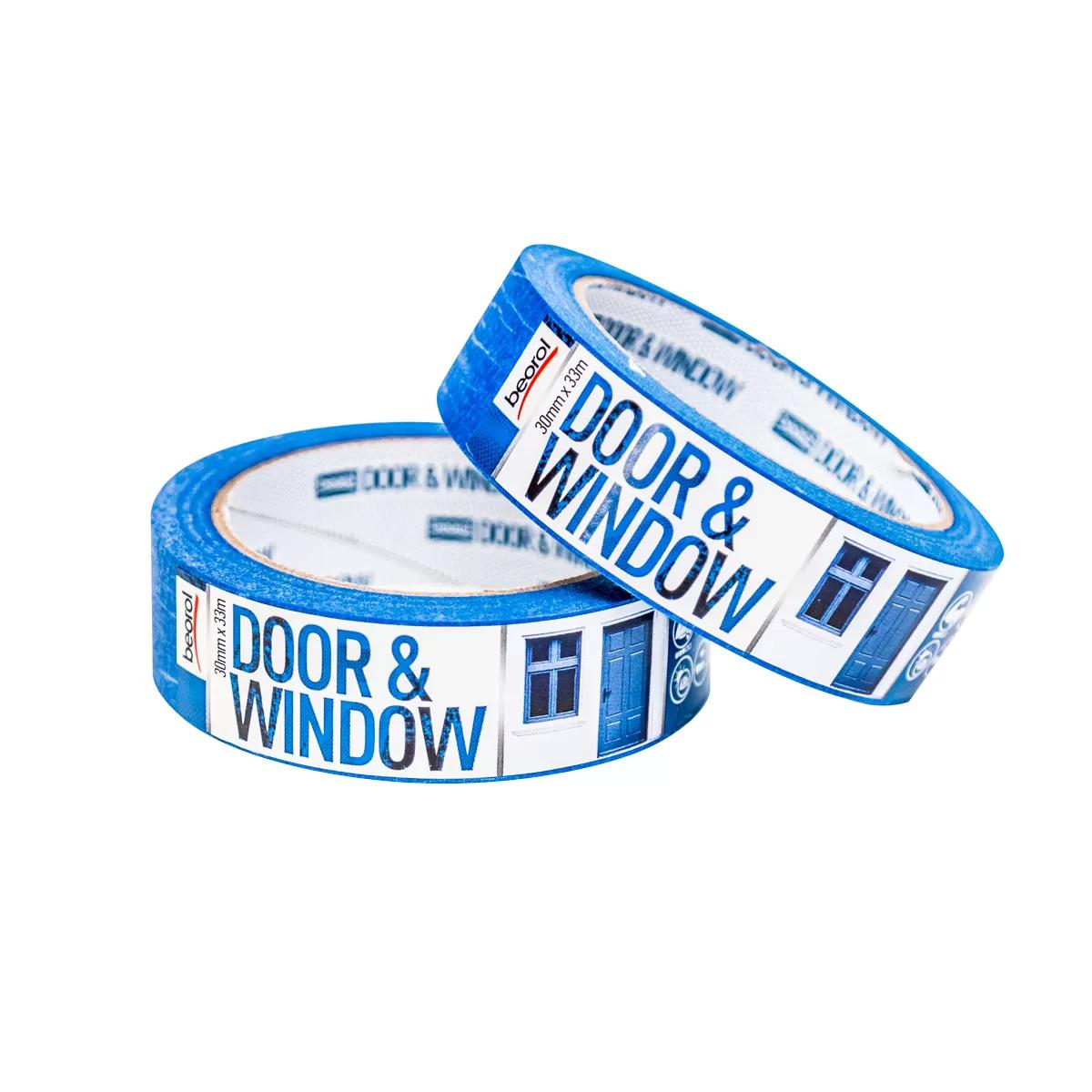 Masking tape Door & Window protection 30mm x 33m, 80ᵒC 